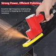 thumbnail image 3 of Mistaha Mini Red Pneumatic Grinding and Polishing Machine with Sanding Disc for Molds, Compact and Versatile Tool for Home and Industrial Use, 3 of 6