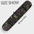 thumbnail image 3 of Yayeee Double Oven Mitt Kitchen Heat Resistant Baking 35" x7" Quilted Glove, Purple Floral Pattern, 3 of 6