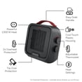 thumbnail image 4 of Calentador portátil Honeywell UberHeat 5 de cerámica de 1500 W, 4 of 8