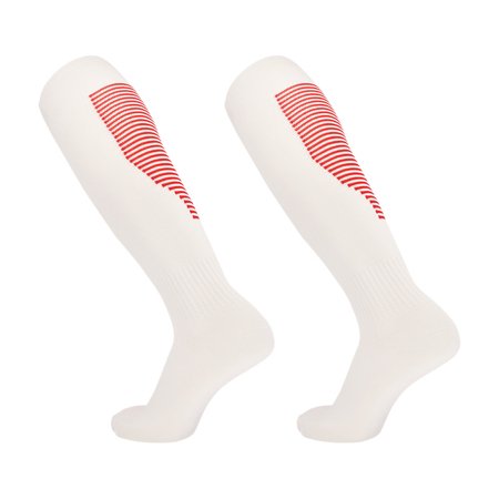 DNAKEN (3 Pairs) baseball socks softball socks grip socks soccer compression socks men for Youth & Adult kids toddler soccer socksThin long tube sports socks breathable and dry high tube stripes