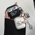 thumbnail image 2 of Funda protectora mate para AirPods 1/2/3, cubierta bonita de TPU suave para AirPods Pro 2, funda para auriculares Bluetooth, llavero xuanjing  unisex, 2 of 2