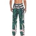 thumbnail image 2 of Tropical Palm Leaves Ghost Pajama Pants, Men's Lounge Pants Light with Drawstring and Pockets, Christmas New Year Birthday Father's Day Gifts, X-Large, 2 of 7