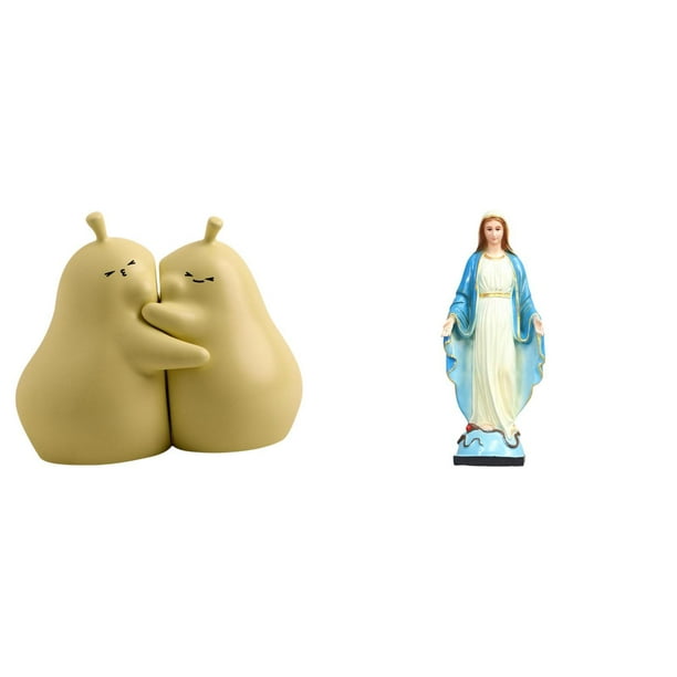 sujetalibros decorativos,Sujetalibros decorativos para oficina y hogar,libros pesados,Sujetalibros,topes,estantes,exhibidor moderno,Estatua católica,Colección religiosa de estatuas de la