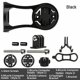 thumbnail image 3 of Best Tek Garmin Edge Soporte de montaje de manillar de bicicleta GoPro delantero extendido para adaptador NiteRider Cámara de acción deportiva GoPro Garmin Edge 25 130 200 500 510 520 800 810 Ormromra LN-1824, 3 of 8