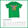 thumbnail image 5 of Tee Hunt Dean Russo Funny Cute Pig T-Shirt Farm Piglet Lover Barn Men's Tee, Green, X-Large, 5 of 5