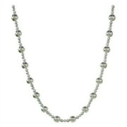 Vickerman Silver Matte Ball Garland