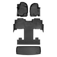 thumbnail image 1 of SMARTLINER Tapis de Sol Doublure Cargo derrière Ensemble de 3e Rangée Noir pour Sièges Baquets Expédition/navigateur 2e Rangée 18-19 (Sans Max Ou L), 1 of 9