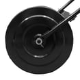 thumbnail image 6 of Tenozek Lawn Roller, Push/Tow Behind Water Filled Steel Yard Sod Roller for Garden Backyard, Ball Field, Park (10 Gallon/19.5in, Black), 6 of 7