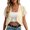 Khaki, variant on Qiopertar Women's Chiffon Cardigan Open Front Short Sleeve Casual Loose Cover Up Summer Beach Vacation Crop Top, Black 3XL