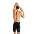 thumbnail image 3 of Speedo Men's Adult Elite Competition Intent Jammer - Black/Rose Gold, Size: 22, 3 of 4