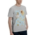 thumbnail image 2 of Bingfone Cute Gnome Bee Collects Honey Men'S Loose Fit Short-Sleeve Pocket T-Shirt, 2 of 7