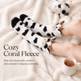 thumbnail image 3 of Funny 3D Milkcow Fuzzy Cozy Slipper Socks Gift for Women Teen Girl | Cute Animal Fluffy Thermal Socks Fun Milkcow Lovers Warm Gift Ideas for Birthday Valentines Easter Christmas Stocking Stuffer, 3 of 7