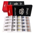 thumbnail image 1 of 20 Unids/Lote Desechable Esterilizado Cartuchos De Tatuaje Agujas De Forro Redondo Para Labios Permanente Cejas Maquillaje Pluma Rotativa Suministros Gao Jiahui unisex, 1 of 1