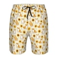 thumbnail image 3 of Sikiie Shiba Inu Dog Print Men's Beach Shorts, High Elastic Quick-drying Shorts - with Drawstring and Slip Pockets, Suitable for Beach, Sports, Vacation-Small, 3 of 6