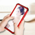 thumbnail image 5 of Galaxy S20 Ultra Case Cover, Allytech PC TPU Hybrid Cover Heavy Duty Protective Defender Bumper Shockproof Drop Proof Wireless Charging Support Back Cover Case for Samsung Galaxy S20 Ultra,Red, 5 of 11