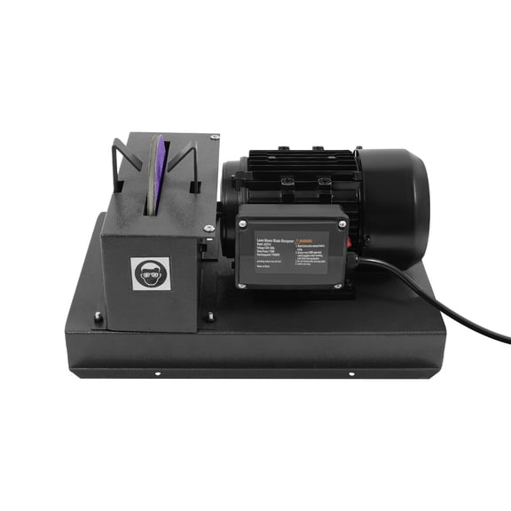 Lawn Mower Blade Sharpener, 1HP 750W Electric Fast Mower Blade Grinder with 7in Grinding Wheel, 1700 RPM Motor for High/Low Lift, Gator, Flat Blades