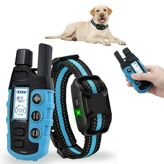Dog Training Collar with Remote Rechargeable Waterproof Collar with Beep Vibration Pet Training