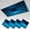 Color 1, variant on 4 Pack Magnetic Ceiling Light Covers 2 x 4 Feet, Neon 3D Geometric Tunnel Floating Cubes Futuristic Grid Light Shades & Filters for Office Classroom Drop Ceiling Flat Panel Lights