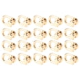 thumbnail image 2 of 20 Piezas De Fijación De Anillo D De Servicio Pesado De 20 Piezas Postes De Tornillo De Montaje Giratorio De 16x12 Mm Para Trabajo De Cuero Y Reparación De Bolsas, 2 of 7