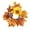 A, variant on Fall Wreath 13.78inch Autumn Front Door Wreath Harvest Wreath1 Autumn Artificia Pumpkins Berries Maple Leaves Daisies for Outside Indoor Home Wall Festival Thanksgiving Autumn Farmhouse Decor