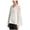 white, variant on DKNY Womens Feathered Pullover Blouse, White, X-Large