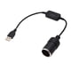 thumbnail image 5 of 5x Cable Convertidor Hembra de 5V USB a Macho a 12V para Encendedor de Cigarrillos de Coche de Refuerzo, Salida Máxima de 10W 12V 1A para , , 1. 5 piezas, 5 of 8