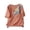 Orange, variant on DeHolifer Linen Shirts for Women Crewneck T-Shirt Loose Stretch Summer Outdoor Casual Fashion Soft Tops Orange M