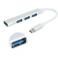 thumbnail image 4 of TOPINCN Type‑C To USB Docking Station,Type‑C To USB Hub Dock Aluminum Alloy Shell USB3.0 4‑Port Adapter For Phone Computer,Hub Converter, 4 of 8