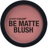 City Color Be Matte Blush, Blackberry