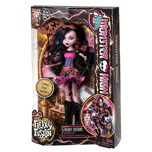 Voiture Monster High Draculaura + 1 Poupée Fille articulés Monster High  mattel 2011