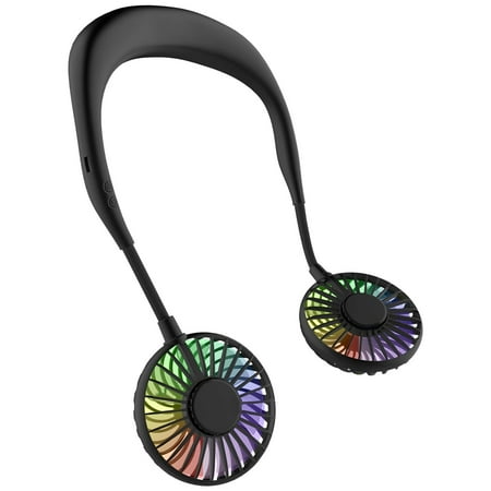 

KUNPENG Portable Fan Personal USB Hands-Free Mini Wearable Sports De Decor