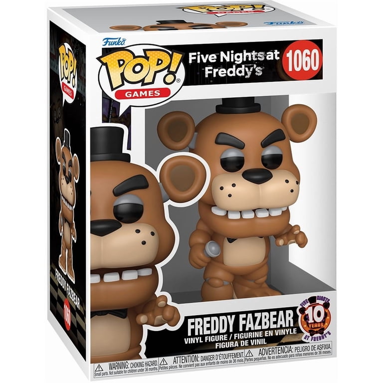 Funko POP! Games: Five Nights at Freddy's - Freddy, 10th Anniv