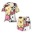 thumbnail image 4 of Lsque Sanrio Women's Short-Sleeved Pajama Set - 2 Piece Soft and Lightweight Sleepwear Set-Small, 4 of 9