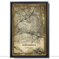 thumbnail image 2 of Alexandria Vintage Map Prints Canvas, Virginia Map Art Canvas, Canvas, Alexandria Map City style vintage Canvas , Canvas Wall Art, Street Map Artwork Canvas, 2 of 6