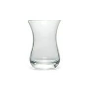 LAV Classic Turkish Tea Glasses for Hot Beverages, Heavy Base 5.5oz, Set of 6