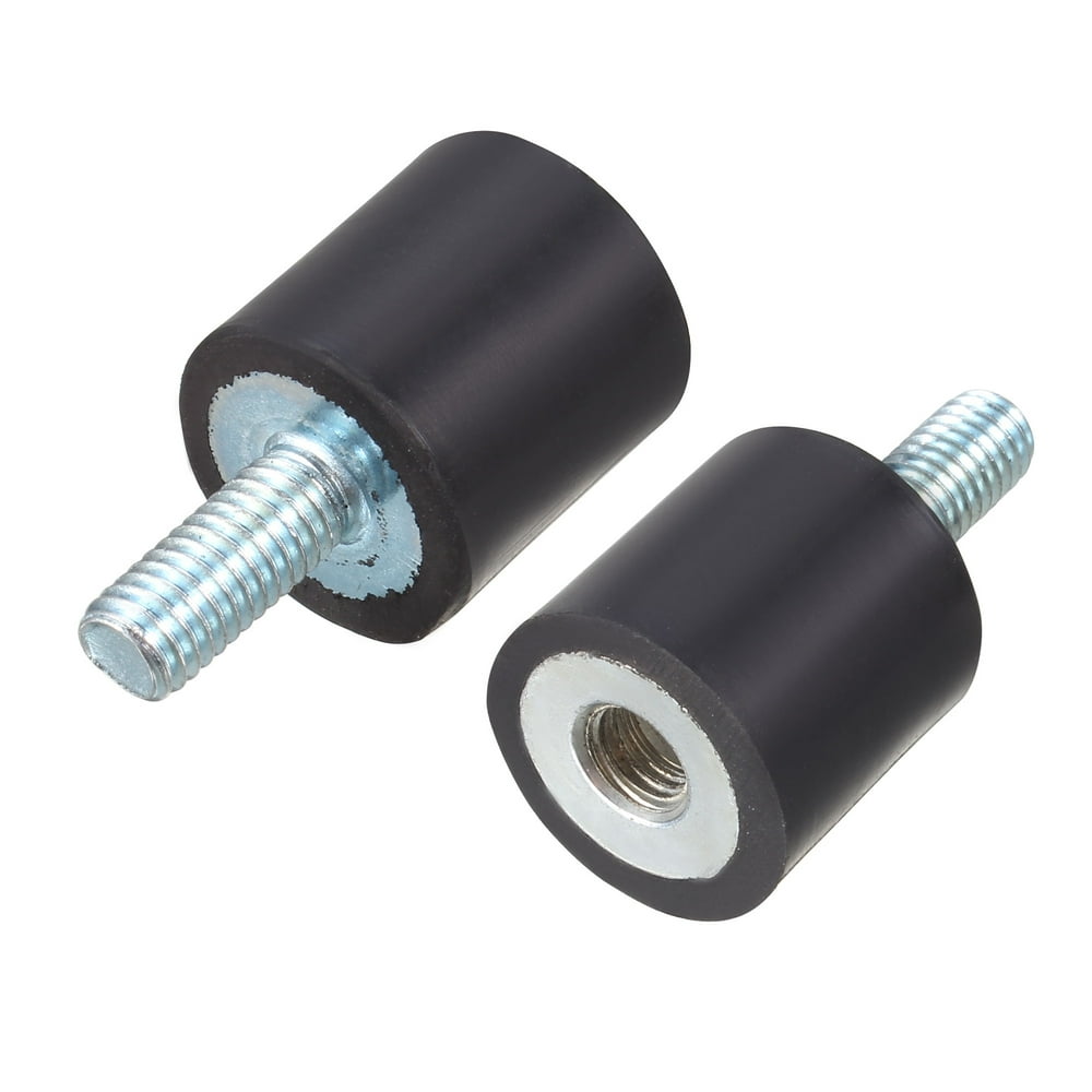 M5 Rubber Mounts Shock Absorber Anti Vibration Isolators 15 x 15mm 4pcs
