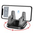 thumbnail image 3 of Tignapoo 360° Rotating Car Phone Mount with Suction Cup, Compact Universal Holder for Smartphones & Tablets, 6x6x4.5cm, Durable ABS & Rubber Design, Gray, 3 of 6