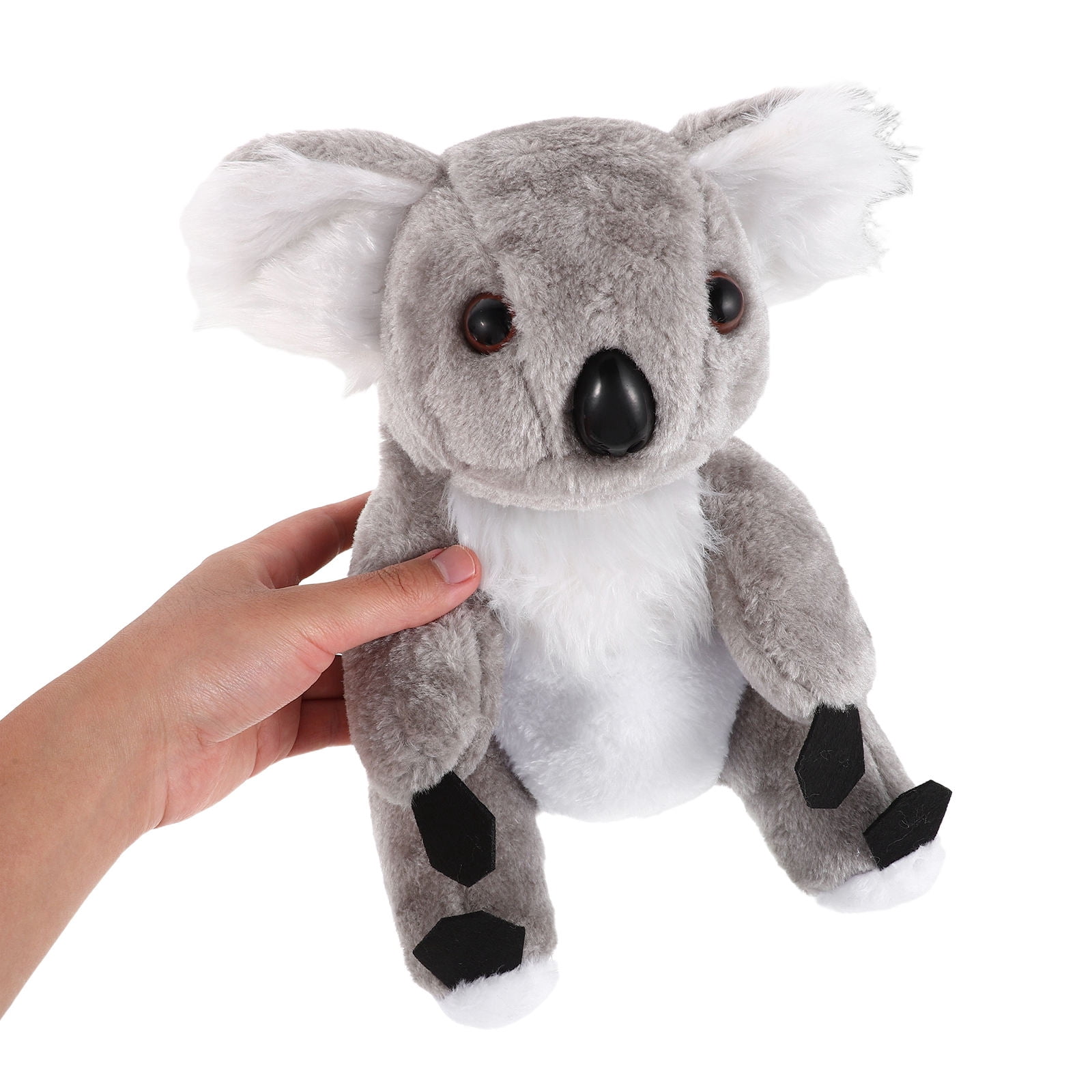 Tineasur Plush Grey Animal Shape Golf Driver Headcover Soft Club Cover for Home Use Protection