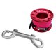 thumbnail image 5 of Carrete de dedo de aluminio ligero para buceo con escafandra autónoma, línea de carrete, doble extremo a presión rojo, 5 of 9