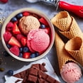 thumbnail image 4 of YOPTOP Premium Ice Cream Containers (2 Pack - 1 Quart Each) Perfect Freezer Storage Tubs Container with Silicone Lids for Ice Cream  Sorbet and Gelato - Red,red, 4 of 4