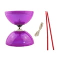 thumbnail image 2 of Juguete de pelota de diábolo para fitness, juego de yoyo chino para adultos mayores al aire libre violeta, 2 of 9