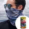 thumbnail image 3 of Youkk Neck Gaiter Collar Balaclava Tube Seamless Bandanas Dustproof Scarves Breathable Wraps Turban for Outdoor Riding Hiking straw flower, 3 of 7