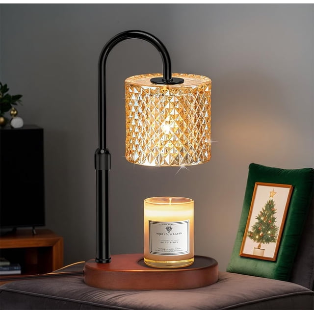 Lámpara calentadora de velas EnGPure con temporizador y atenuador de altura ajustable
