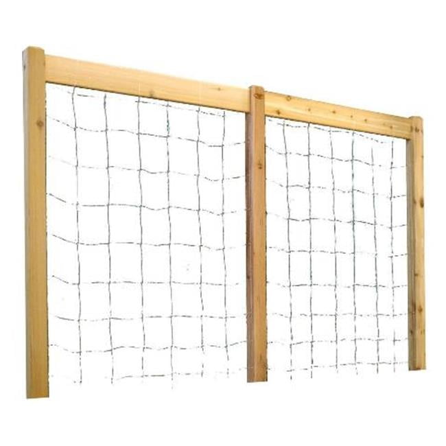 Unfinished High Raised Garden Bed 95 x 80 H in. Trellis Kit