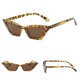 thumbnail image 2 of Women Vintage Triangle Mirrored Sunglasses Eyewear Designer Red Gray, 2 of 5