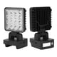 thumbnail image 1 of Lámpara De Trabajo Con Batería, Uso Versátil Protector De Bajo Voltaje Luz LED Inalámbrica Gancho Para Colgar Carga USB A Tipo C Para Actividades Al Aire Libre, 1 of 7