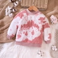 thumbnail image 5 of Gibobby Blusa Manga Larga Niñas Camiseta de manga larga con estampado de para bebé y niña, Top de cuello redondo, sudadera para niño pequeño, de otoño e invierno （Rojo， 18-24 Meses), 5 of 5