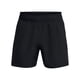 thumbnail image 4 of Pantalones cortos Under Armour tejidos para hombre, 5 pulgadas, negro/Castlerock XL, 4 of 5