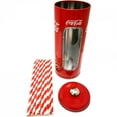 thumbnail image 2 of Coca-Cola Retro Straw Tin Canister, 2 of 2