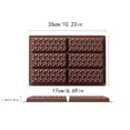 thumbnail image 3 of Rectangular Silicone Baking Mould, Food Grade, Lozenge Shapes, Non-stick & Easy Clean, for DIY Kitchen Treats, 3 of 8